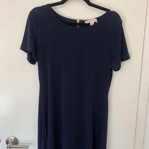 Michael Kors navy blue dress, NWOT, size M